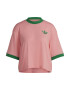 ADIDAS ORIGINALS Tricou verde / roz - Pled.ro