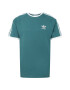 ADIDAS ORIGINALS Tricou verde smarald / alb - Pled.ro