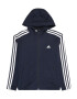 ADIDAS SPORTSWEAR Bluză cu fermoar sport 'Essentials 3-Stripes ' albastru marin / alb - Pled.ro