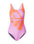 ADIDAS PERFORMANCE Costum de baie sport 'Logo Graphic' lila / portocaliu - Pled.ro