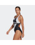 ADIDAS PERFORMANCE Costum de baie sport 'Logo Graphic' negru / alb - Pled.ro