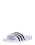 ADIDAS SPORTSWEAR Flip-flops 'Adilette Aqua' negru / alb - Pled.ro