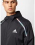 ADIDAS SPORTSWEAR Geacă sport 'Marathon' negru / alb - Pled.ro