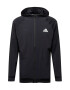 ADIDAS SPORTSWEAR Geacă sport negru / alb - Pled.ro