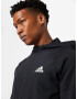 ADIDAS SPORTSWEAR Geacă sport negru / alb - Pled.ro