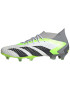 ADIDAS PERFORMANCE Ghete de fotbal 'Predator Accuracy.1' gri fumuriu / verde neon / negru / alb - Pled.ro