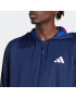 ADIDAS PERFORMANCE Bluză cu fermoar sport 'Train Essentials Seasonal ' albastru închis - Pled.ro