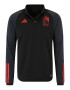 ADIDAS PERFORMANCE Hanorac sport gri metalic / roșu deschis / negru - Pled.ro