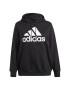 ADIDAS PERFORMANCE Hanorac sport negru / alb - Pled.ro