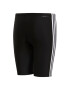 ADIDAS PERFORMANCE Modă de plajă sport '3-Stripes Jammers' negru / alb - Pled.ro