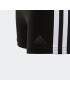 ADIDAS PERFORMANCE Modă de plajă sport '3-Stripes ' negru / alb - Pled.ro