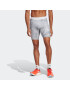 ADIDAS PERFORMANCE Pantaloni sport 'Adizero Saturday' gri / alb - Pled.ro