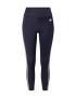 ADIDAS SPORTSWEAR Pantaloni sport 'Designed To Move High-Rise 3-Stripes' albastru închis / alb - Pled.ro