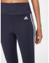 ADIDAS SPORTSWEAR Pantaloni sport 'Designed To Move High-Rise 3-Stripes' albastru închis / alb - Pled.ro