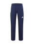 ADIDAS SPORTSWEAR Pantaloni sport albastru noapte / alb - Pled.ro