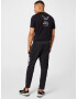 ADIDAS SPORTSWEAR Pantaloni sport 'Own The Run Astro Wind' negru / alb - Pled.ro