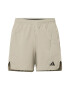 ADIDAS PERFORMANCE Pantaloni sport 'D4T' bej / negru - Pled.ro