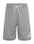 ADIDAS PERFORMANCE Pantaloni sport gri / alb - Pled.ro