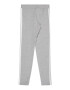 ADIDAS SPORTSWEAR Pantaloni sport 'Essentials' gri / alb - Pled.ro