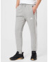 ADIDAS SPORTSWEAR Pantaloni sport 'Essentials French Terry Tapered Cuff 3-Stripes' gri amestecat / alb - Pled.ro