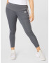 ADIDAS SPORTSWEAR Pantaloni sport 'Designed To Move High-Rise 3-Stripes ' gri închis / alb - Pled.ro