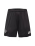 ADIDAS PERFORMANCE Pantaloni sport 'Manchester United 23/24 Heime' negru / alb - Pled.ro