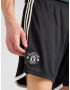 ADIDAS PERFORMANCE Pantaloni sport 'Manchester United 23/24 Heime' negru / alb - Pled.ro