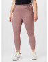 ADIDAS SPORTSWEAR Pantaloni sport 'Studio Gathered ' maro ruginiu / alb - Pled.ro