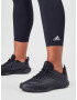 ADIDAS PERFORMANCE Pantaloni sport negru / alb - Pled.ro