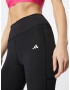 ADIDAS PERFORMANCE Pantaloni sport negru / alb - Pled.ro