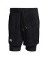 ADIDAS PERFORMANCE Pantaloni sport negru / alb - Pled.ro