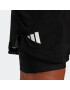 ADIDAS PERFORMANCE Pantaloni sport negru / alb - Pled.ro