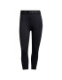 ADIDAS SPORTSWEAR Pantaloni sport negru / alb - Pled.ro