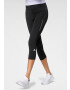 ADIDAS SPORTSWEAR Pantaloni sport 'Own The Run 3/4' negru / alb - Pled.ro