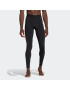 ADIDAS PERFORMANCE Pantaloni sport 'Techfit Cold.Rdy Long' negru / alb - Pled.ro