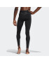 ADIDAS PERFORMANCE Pantaloni sport 'Techfit Cold.Rdy Long' negru / alb - Pled.ro