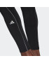 ADIDAS PERFORMANCE Pantaloni sport 'Techfit Cold.Rdy Long' negru / alb - Pled.ro