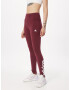 ADIDAS SPORTSWEAR Leggings 'Essentials' roșu merlot / alb - Pled.ro