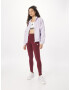 ADIDAS SPORTSWEAR Leggings 'Essentials' roșu merlot / alb - Pled.ro