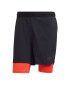 ADIDAS PERFORMANCE Pantaloni sport 'Power Workout' roșu orange / negru - Pled.ro