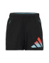 ADIDAS PERFORMANCE Pantaloni sport turcoaz / portocaliu somon / negru - Pled.ro