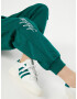 ADIDAS SPORTSWEAR Pantaloni sport 'Scribble Embroidery Fleece' verde închis / alb - Pled.ro