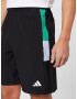 ADIDAS PERFORMANCE Pantaloni sport 'Colorblock 3-Stripes' verde / negru / alb - Pled.ro