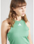 ADIDAS PERFORMANCE Rochie sport verde deschis / alb - Pled.ro