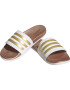 ADIDAS SPORTSWEAR Flip-flops 'Adilette' auriu / alb - Pled.ro