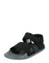 ADIDAS SPORTSWEAR Sandale 'ADILETTE' gri / negru - Pled.ro