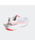 ADIDAS SPORTSWEAR Sneaker low gri argintiu / roșu neon / alb - Pled.ro