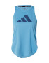 ADIDAS PERFORMANCE Sport top azuriu - Pled.ro