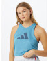 ADIDAS PERFORMANCE Sport top azuriu - Pled.ro