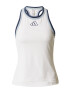 ADIDAS PERFORMANCE Sport top 'Clubhouse Classic Premium' bleumarin / albastru deschis / alb - Pled.ro